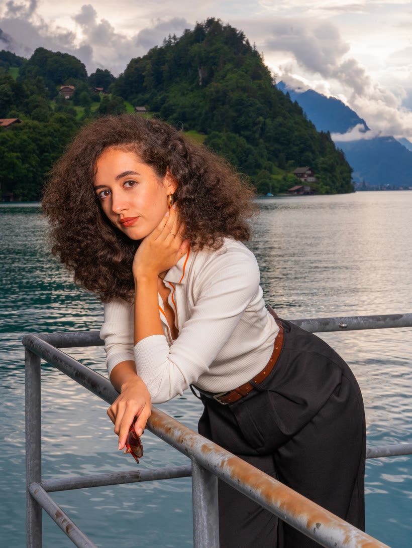 Portraitfotografie — Porträt am See